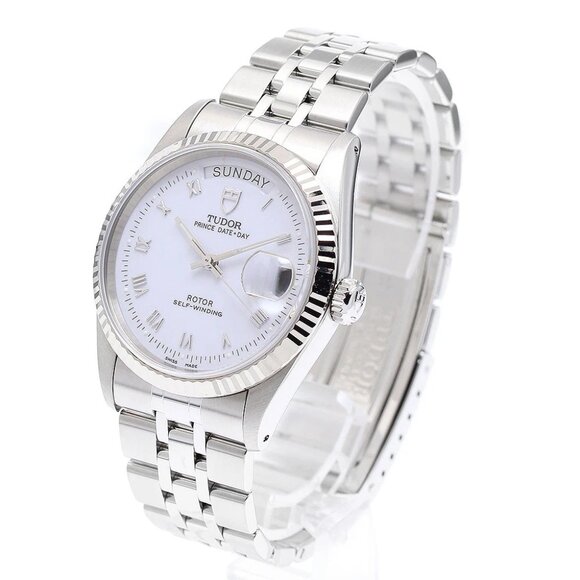 TUDOR Prince Date Day 76214 white Dial Automatic Men's Watch_895524 - Picture 1 of 6